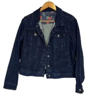 Dark Blue Women's Denim Jacket